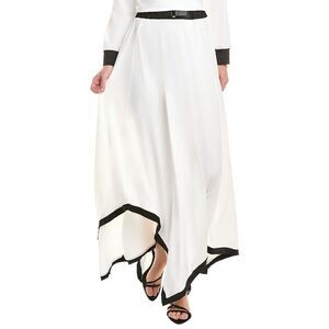 Estellina Womens  Midi Skirt, White